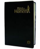 BÍBLIA DO HOMEM - PRETA - TAMANHO MÉDIO